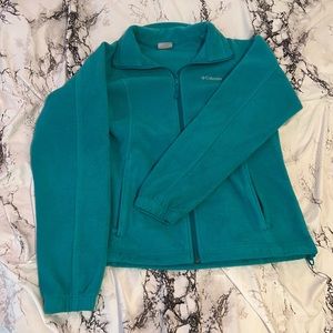Teal Columbia Zip-up